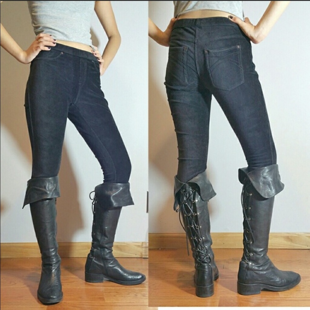 DKNY knee high boots